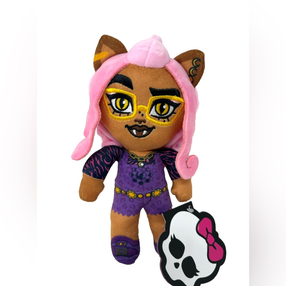 Monster High - Clawdeen Wolf Stuffed Soft Plush Toy 8-Inch